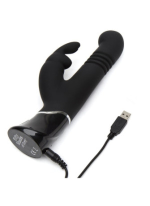 Greedy Girl Thrusting G-Spot Rabbit Vibrator